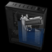 Slider Series Full-Size Rugged Quick Access Safe (Titanium Gray)